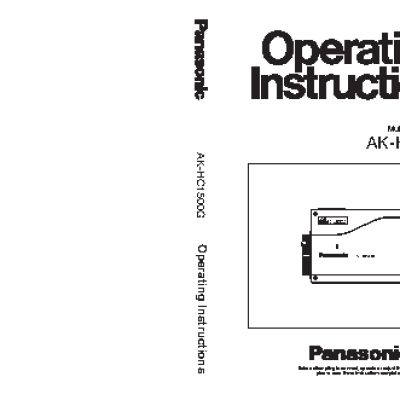 PANASONIC AK-HC1500G