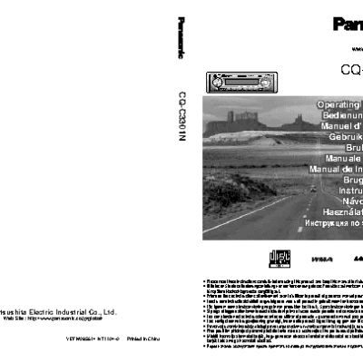 PANASONIC CQ-C3301N