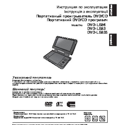 PANASONIC DVD-LS835 EEK