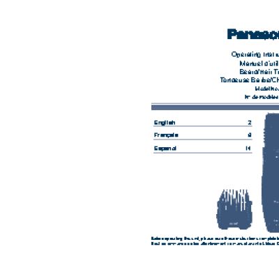 PANASONIC ER 2403-K520