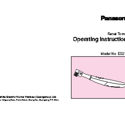 PANASONIC ES2113P520