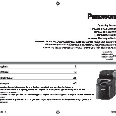 PANASONIC ES-LF71