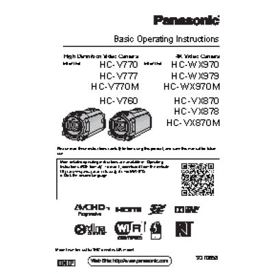 PANASONIC HC-V760