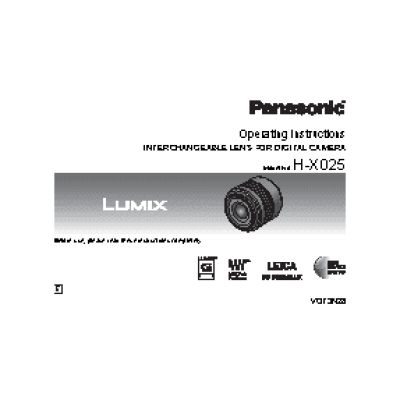 PANASONIC Lumix H-X025E 25mm f1.4 Leica DG