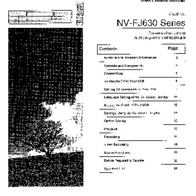 PANASONIC NV-FJ630EU(AU)