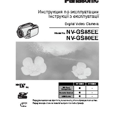 PANASONIC NV-GS80/GS85