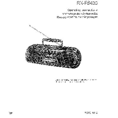 PANASONIC RX-FS430 EP9K