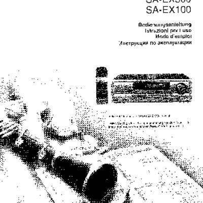 PANASONIC SA-EX100SA-EX300