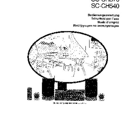 PANASONIC SC-CH570SC-CH540