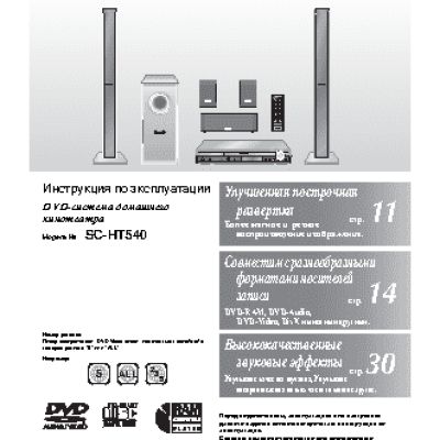 PANASONIC SC-HT540