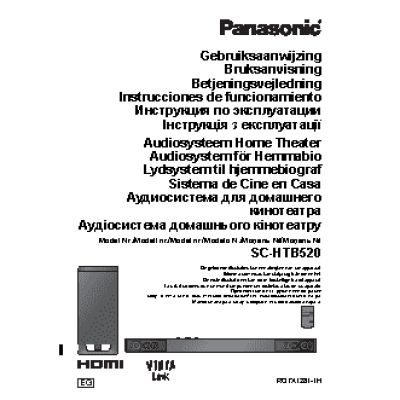 PANASONIC SC-HTB520
