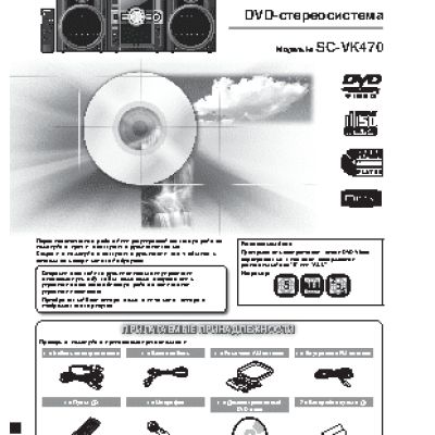 PANASONIC SC-VK470 EE-K
