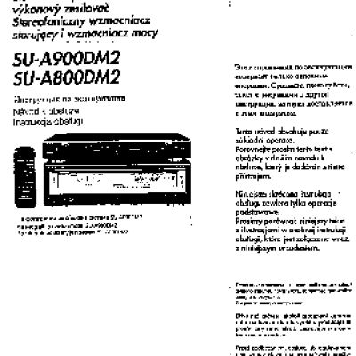 PANASONIC SU-A900DM2