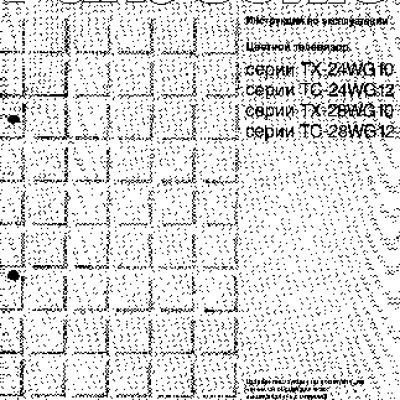 PANASONIC TX-24WG10X / TX-28WG10X