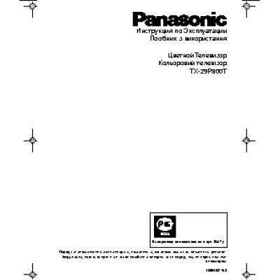 PANASONIC TX-29P800T