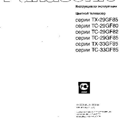 PANASONIC TX-33GF85T (X)