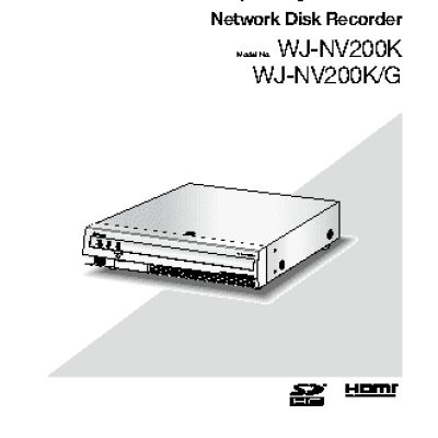 PANASONIC WJ-NV200K/G