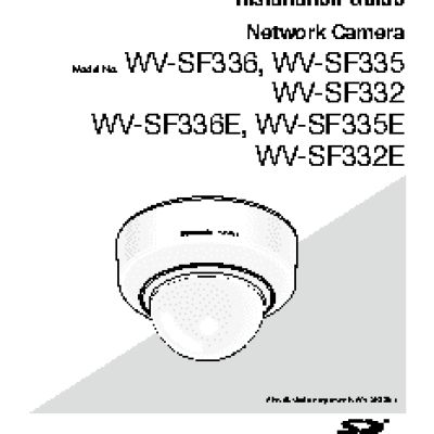 PANASONIC WV-SF336E