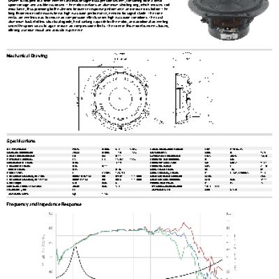 PEERLESS HDS Nomex 6.5 8 Ohm 830875