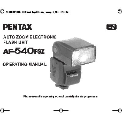 PENTAX AF 540 FGZ