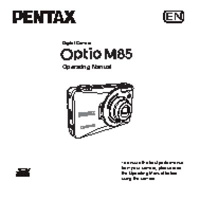 PENTAX Optio M85