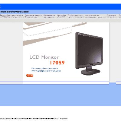 PHILIPS Brilliance 170S9FB/00