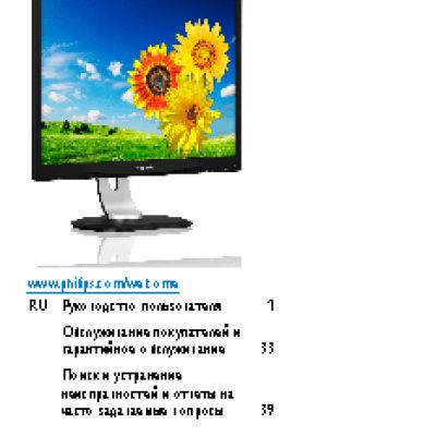 PHILIPS Brilliance 19P4QYEB/00