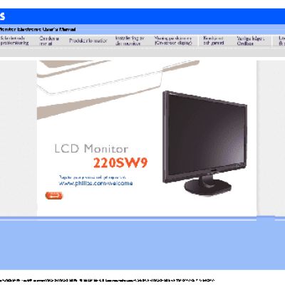 PHILIPS Brilliance 220SW9FS/00