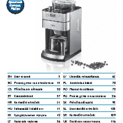 PHILIPS Grind & Brew HD7751/00