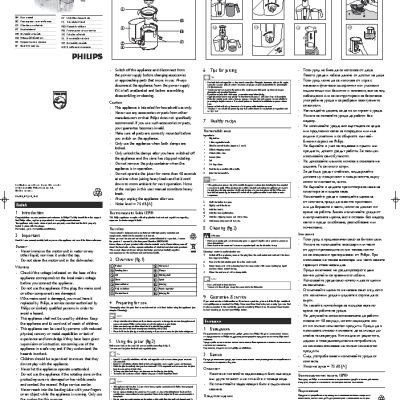 PHILIPS HR1858/30 Pure Essentials Collection