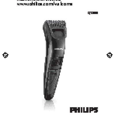 PHILIPS QT3900/15 Beardtrimmer series 3000