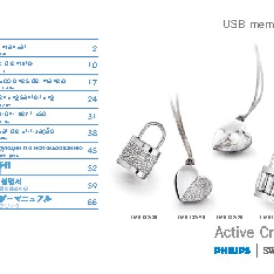 PHILIPS Swarovski Active Crystals FM01SW20/00