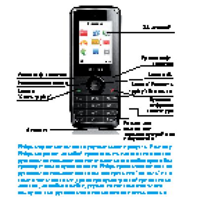 PHILIPS Xenium CTX100BLK/00