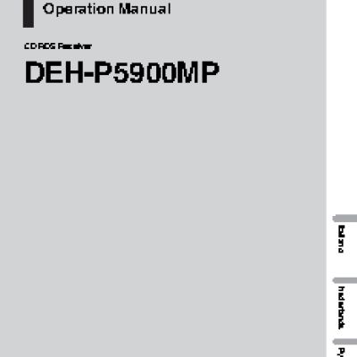PIONEER DEH-P5900MP