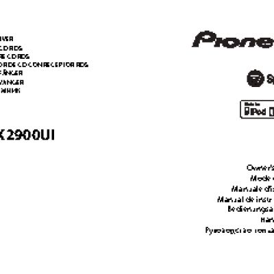 PIONEER DEH-X2900UI