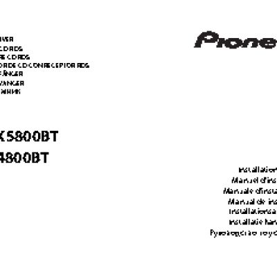 PIONEER DEH-X5800BT