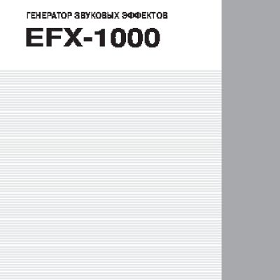 PIONEER EFX-1000
