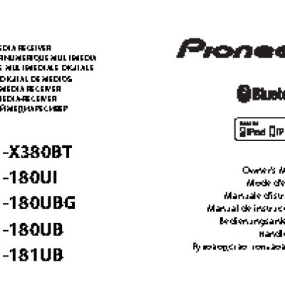 PIONEER MVH-180UBG