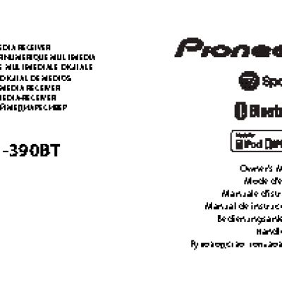 PIONEER MVH-390BT