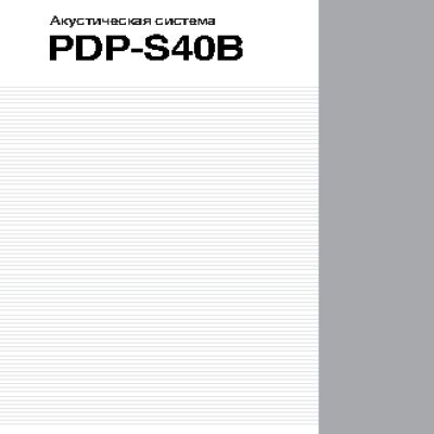 PIONEER PDP-S40 B