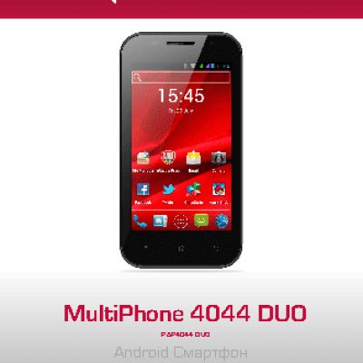 PRESTIGIO MultiPhone 4044 DUO PAP4044DUO