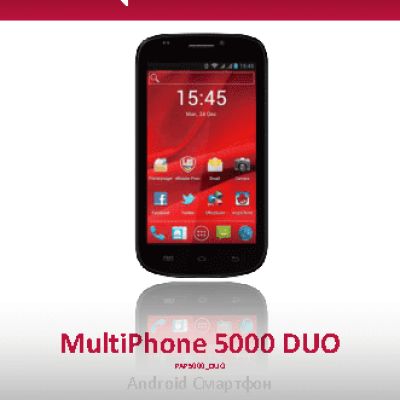 PRESTIGIO MultiPhone 5000 DUO PAP5000
