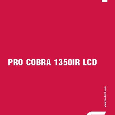 PRO COBRA 1350IR LCD