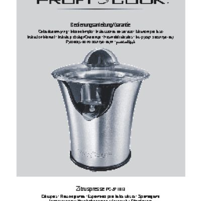PROFI COOK PC-ZP 1018