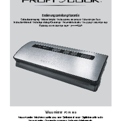 PROFI COOK PC-VK 1015 DS