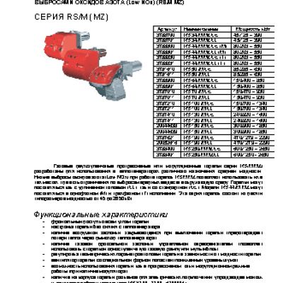 RIELLO RS M (MZ) 50 t.l.