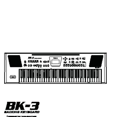 ROLAND BK-3-WH