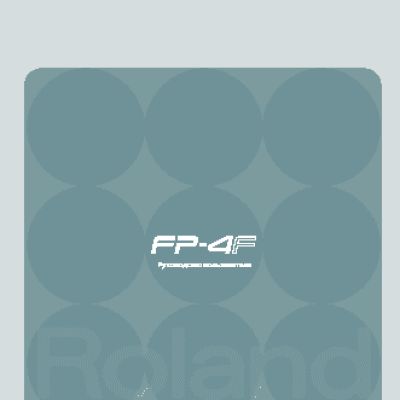 ROLAND FP-4F-BK