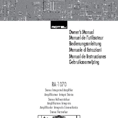 ROTEL RA1070