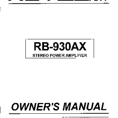 ROTEL RB930AX